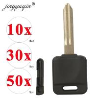 ราคา Jingyuqin 10/30/50 ชิ้น/ล็อต Transponder Key Shell สําหรับ Nissan Teana Versa Livina Sylphy Tiida Sunny มีนาคม X-trail 4D-60 01 02 03 (1005006597089447)