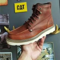 ราคา Caterpillar bootsรองเท้าบูทสไตล์อังกฤษคลาสสิกมาร์ตินรองเท้าบูทรองเท้าสูงคู่รองเท้ามอเตอร์ไซค์รองเท้าบูทแฟชั่น (9310981164)