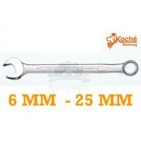 ราคา KOCHE ประแจแหวนข้าง ปากตาย 6 - 25 มิล ประแจ แหวนข้าง ของแท้ 100% (4639382168)