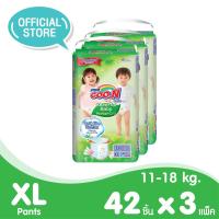 ราคา [ขายยกลัง]Goon กูนน์ ผ้าอ้อมเด็กแบบกางเกง กูนน์ แพ้นท์ เชียร์ฟูลเบบี้ไซส์ XL 126 ชิ้น (3754004341)