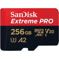 ราคา SanDisk Extreme Pro microSDXC 256GB A2 (SDSQXCZ_256G_GN6MA) ความเร็วสูงสุด อ่าน 170MB/s เขียน 90MB/s (1583595163)