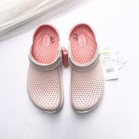 ราคา 【สินค้าอยู่ไทยพร้อมส่ง】LiteRide CROCS ของผู้หญิงรองเท้าชายหาดเปลือยสีชมพูรองเท้าชายหา0 (2943562866)