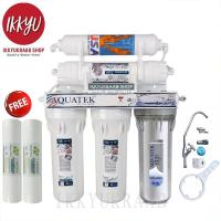ราคา aquatek uf เครื่องกรองน้ำ 5 ขั้นตอน แถมฟรี ไส้กรอง PP 1 Micron 2 ชิ้น (83085024)