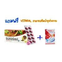 ราคา (แถมฟรี VITARAL 30 เม็ด) GINCORSEP จินคอร์เซป สารสกัดถั่งเช่า โสม 30 เม็ด เห็ดหลินจือ โกจิเบอร์รี่ และใบแปะก๊วย (1239278918)