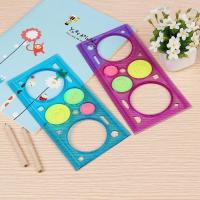 ราคา ชุดไม้บรรทัดเรขาคณิตศิลปะเครื่องเขียนวาดรูป 3 ชิ้น (3844087449)