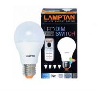 ราคา LAMPTAN หลอดไฟ LED Bulb หรี่แสง 4 ระดับ 9W รุ่น DIM SWITCH (4904482192)