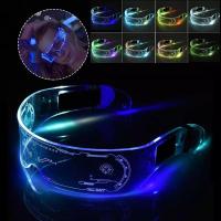 ราคา พร้อมส่ง LED แว่นตา 7 สี แว่นตาเรืองแสง แว่นตาปาร์ตี้ แว่นตาตาราง แว่นตามีไฟ แว่นตาไฟกระพริบ (9140815814)