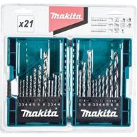 ราคา MAKITA ดอกสว่านชุด 21ดอก/ชุด (เหล็ก,ไม้,ปูน) รุ่น B-44884 (6465571511)