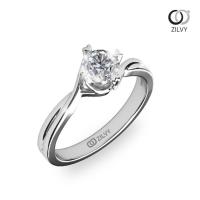 ราคา ZILVY แหวนเพชร 0.20 กะรัต เพชรน้ำร้อย (GR347) (4262241105)