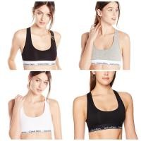 ราคา [SPCCBCNJEW โค้ด 10%] ชุดชั้นใน Calvin Klein Modern Cotton Bralette (242991741)