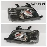 ราคา ไฟหน้า​เพชร​ Honda​ CRV 1996-2001 โคมดำ (4045194667)