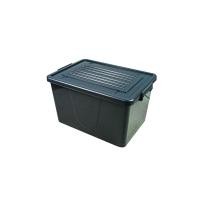 ราคา GOLDEN CUP กล่องพลาสติกมีล้อ ลังพลาสติก ขนาด 55 ลิตร AG1053 สีเทา (6870232544)