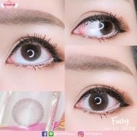 ราคา คอนแทคเลนส์ Fairy gray เทา พร้อมส่งค่าสายตาปกติและค่าสายตาสั้น 0.00-10.00 (พร้อมส่งสนใจทักแชทมาเลยจ้า) (2415249623)