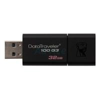 ราคา แฟลชไดร์ฟ 32GB 'Kingston' #DT100G3 USB 3.1 ถูกมาก ของแท้ รับประกันตลอดอายุการใช้งาน (2708023756)