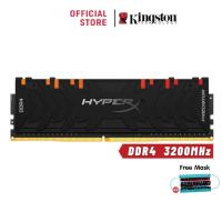 ราคา [แถมฟรีแมส x2] HyperX Predator RGB Ram 3200MHz DDR4 CL16 DIMM XMP (HX432C16PB3A) (5855683500)
