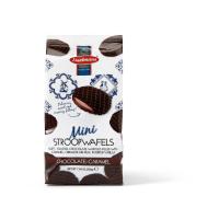 ราคา [แพคคู่] DAELMANS Stroowafel ขนมสตรูวาฟเฟิล ขนาดเล็กพอดีคำ รสช็อคโกแลต สอดไส้คาราเมล [DE06+DE06] (1638054419)