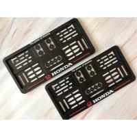 ราคา กรอบป้ายทะเบียนพลาสติก Honda งานสกรีน 1 คู่ (1110057830)