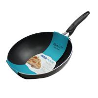ราคา MEYER AQUA กระทะทอดอลูมิเนียมทรงลึก เคลือบผิวลื่นคุณภาพสูง ด้ามจับทนความร้อนได้ดี Open Stir Fry ขนาด 28 ซม. (17128-T) (2375657991)