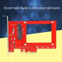 ราคา Nvme U.2 Ssd ฮาร์ดไดรฟ์ Sf8639 To Pcie 3.0x4 Riser การ์ดสําหรับ Intel P3700 Samsung 2.5 นิ้ว (3452632737)