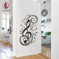 ราคา สติกเกอร์ติดผนังลายโน๊ตดนตรีสําหรับตกแต่งบ้านลอกออกได้ (3283474197)