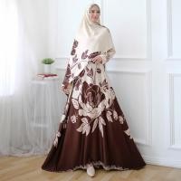 ราคา แฟชั่น - เสื้อผ้ามุสลิม Gamis Syari Bergo Flow Zetta Bhn Maxmara 19638 (2924683478)
