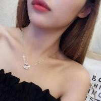 ราคา SWAROVSKI ( Spot Original ) สร้อยคอโซ่จี้หงส์ประดับคริสตัลสําหรับผู้หญิง (4088491198)