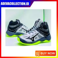 ราคา Volly Mizuno Volleyball Shoes Wlz6 รองเท้าผ้าใบลําลอง 2 Mid นําเข้าพรีเมี่ยม (3787280269)