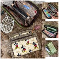 ราคา กระเป๋าสตางค์5”ซิปรอบ รุ่น2 กระเป๋าแฮนด์เมด กระเป๋าผ้า (4886469177)