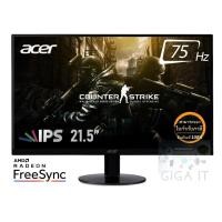 ราคา [SPCCBWR4Y4 คืน 10% สูงสุด 500] ACER Monitor รุ่น SA220QBbix 21.5" IPS (VGA, HDMI) 75Hz ประกันศูนย์ 3 ปี (5829421121)