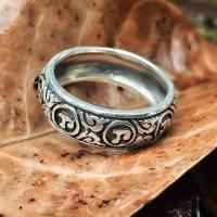 ราคา [แท้_พร้อมส่ง]​‼️แหวนหัวนะโม เงินแท้ 925 ลายนะโมฉลุลงยาล้อมวง (5534033577)