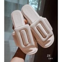 ราคา CB-11 รองเท้าส้นตึกสูง2นิ้ว เสริมหน้าใส่เดินสบาย (7559699455)