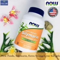 ราคา มิลค์ ทิสเซิล Milk Thistle Extract 450 mg Silymarin Extra Strength 120 Softgels - Now Foods (6007366917)