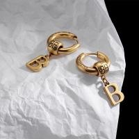 ราคา พร้อมส่ง‼️ต่างหู Gold BALENCIAGA Force B earring ใส่ได้สองแบบถอดตุ้มB ออกได้ต่างอารมณ์ (5785815432)
