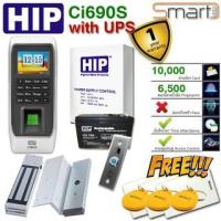 ราคา HIP Ci690S เครื่องสแกนลายนิ้วมือและทาบบัตรเปิดประตูด้วยคีย์การ์ด พร้อมชุดกลอนแม่เหล็ก (5147382641)