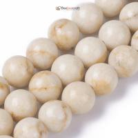 ราคา Beebeecraft เชือกลูกปัดฟอสซิลธรรมชาติ 10 เส้น 8 มม. : 1 มม.; 1 มม.; About 14.84 นิ้ว ~ 14.88 นิ้ว (37.7~37.8 ซม.) สําหรับทําเครื่องประดับ Diy (3485983885)