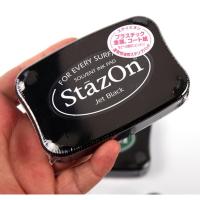 ราคา หมึกสี/หมึกปั๊มตรายาง หมึกญี่ปุ่น-STAZON ใหญ่ (ปั๊มผ้า โลหะ พลาสติก ถุงแก้ว ไม้ หนัง กระดาษ) (579195054)