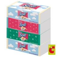 ราคา Scott สก๊อตต์ กระดาษเช็ดหน้า ซอฟท์เคส 120 แผ่น แพ็ค 4 (379694700)