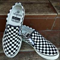 ราคา SCPPlaza รองเท้าผ้าใบ แนวสตรีท เกาหลี ลายสก๊อต ทรง Vans (2906665203)
