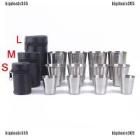 ราคา แก้วน้ำสแตนเลสสำหรับตั้งแคมป์ 4 ชิ้น (1907669146)