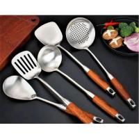 ราคา ตะหลิว ตะหลิวเชฟอาหารจีน ชุดตะหลิวทำอาหาร ชุดทัพพีทำอาหาร ชุดเครื่องครัว [กระบวย/กระชอน/ทัพพี/ตะหลิว] (3842370939)