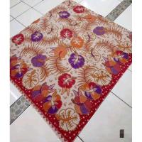 ราคา Laweyan Solo Batik รองเท้าผ้าใบสีขาวลายดอกทิวลิป (4184388766)