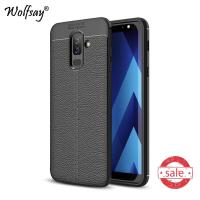 ราคา เคสโทรศัพท์มือถือหรูหราสําหรับ Samsung Galaxy A6 Plus 2018 (4536574077)