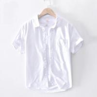 ราคา เสื้อเชิ้ตแขนสั้นผ้า Oxford ขนาดใหญ่สําหรับผู้ชาย (3582843826)