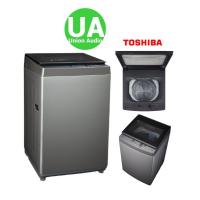 ราคา TOSHIBA เครื่องซักผ้าฝาบน รุ่น AW-J800AT(SG) สีเทาดำ 7 kg ประหยัดน้ำ ประหยัดไฟ ผ่อน 0% AWJ800AT (3160030998)