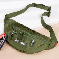 ราคา กระเป๋าคาดอก Supreme สีเขียว แนวแฟชั่น สวยคับ (4062617927)