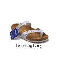 ราคา Hot Sale _Birkenstock รองเท้าแตะลําลองแฟชั่นสําหรับ Unisex สีขาว (2955214525)