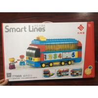ราคา เลโก้รถโรงเรียน บล็อกใหญ่ เลโก้ดูโป้ กล่องใหญ่ 119 ชิ้น smart line block lego (4071747986)