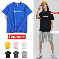 ราคา Aเสื้อยืดศาลฎีกา / เสื้อยืดแฟชั่น / เสื้อยืดผู้ชาย Supreme / จับคู่กับกางเกงขาสั้น wOEVA (3028653349)