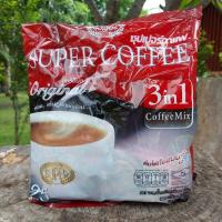 ราคา 6.6 ลดราคา Super Coffeeซุปเปอร์กาแฟ 3in1 25ซอง ยกห่อ ราคาพิเศษ (4347085503)