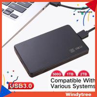 ราคา [W&T] ฮาร์ดดิสก์ไดรฟ์ภายนอก Usb 3.0 500GB/1/2T ขนาดพกพาสําหรับแล็ปท็อป (3585739535)